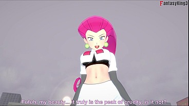 Jessie rocket RED POV sex on the park - Team Rocket Pokemonster - Full & Pov version on Sheer & PTRN: Fantasyking3