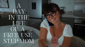 Free Use Step-Mom Working From Home
