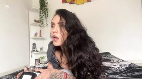 Stepsister demands I stop playing to pleasure her instead.
