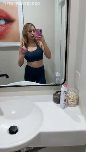 Peeing at a Pilates class
