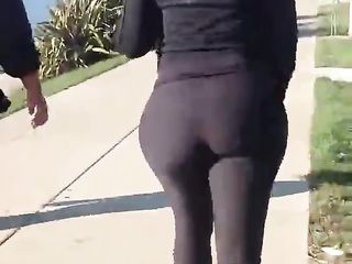 Candid street booty 1