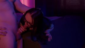 lewd man pissing his milf s and ass to mouth fuck her, and she gets oral creampie.