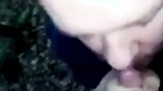 Fat Outdoor Amateur Blowjob