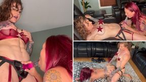 Muscle Mommie Fucks her Tinder Date