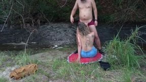 Encounter with a Stranger at a Waterfall Ends in Sex.