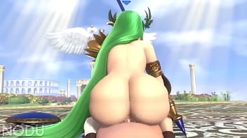 Palutena la diosa m&aacute_s puta cojiendo duro