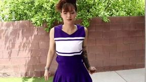 Cheerleader Josie Jo small penis encouragement tease MP4