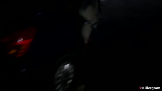 KILLERGRAM - Victoria TheBody Is Naughty &amp; Ready To Suck 3 Cocks Outdoors In The Middle Of The Night