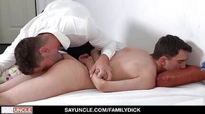 Stepson Sucking And Fucking His Dads Hard Cock