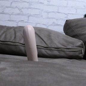 Horny pregnant MILF with a big ass started to ride on her vibrating dildo to get a loud orgasm! - Milky Mari