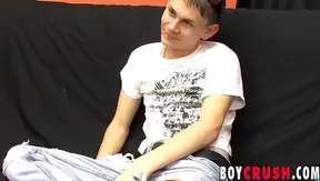 Seth Serenity Moans While Stretching His Tight Asshole for Big Cock – Solo Gay Fun