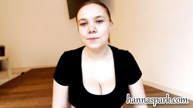 18yo Teen with Big Tits first ever Video! Introduction!