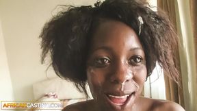 Ebony xxx with spicy side piece from African Casting