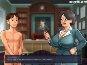 Summertime saga part 2 - Hard in class (Czech sub)