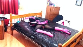 Sissy Maid Armbinder self bondage