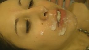 Gloria Parque - Cum in mouth