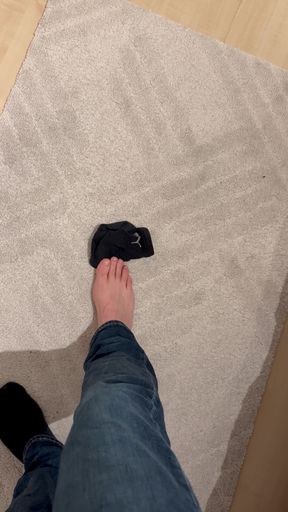 Feet, toes, soles and penis for you...