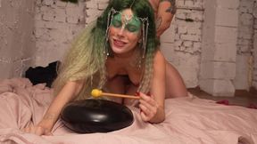 caught a sexy elf in the park, dragged her to the basement and fucked her