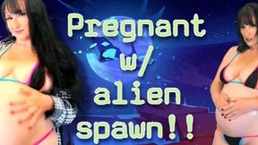 Pregnant w Alien Spawn! WMV