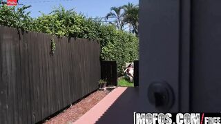 Mofos - Pervs On Patrol - Cute Dark Haired Fucks Pervy Plumber starring Megan Sage