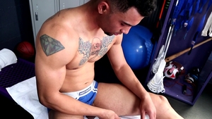 Next Door Male: Stroking it Off at the Gym