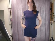 Amateur Trans Girl Model Strips Oils up and Masturbates