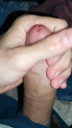 Iconic moment from "Big beautiful tasty cock very excited tonight"