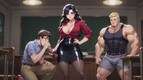 Female Domination Fantasies #10B: Teacher's Ultimate Cuckold Classroom Confession (Animated)