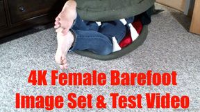 Carnivorous Kingdom: Wife test footage - barefoot 720res HD