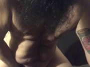 FTM bear chub new oral sex toy