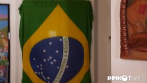 Haycka fucks the gardener and gets fucked in the ass by her boyfriend