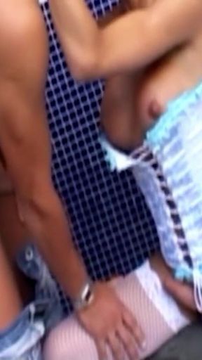 Tinder Date Fucks Hot Latin Shemale in Spa