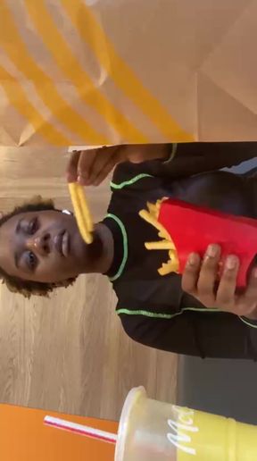 Public McDonald's Mukbang   Clip 2
