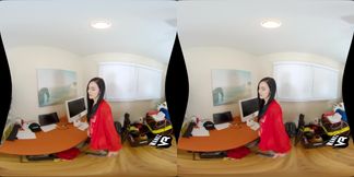 Working at home VR Porn