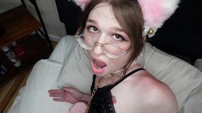 brand new trans cutie pixie pond fucked by a man for the first time ever