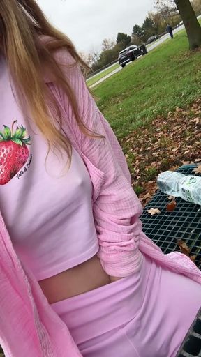 Masturbating in Public