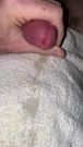 Jerking off and Cumming. No words. Just Moaning as I Orgasm