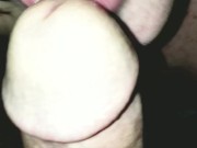 Tawnee Chokes on Dom's Thick Cock while Cum Spills Out