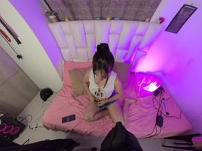 VR POV: Sucking My Crush Cock