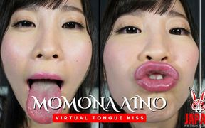 Virtual Tongue Kiss: Momona Aino