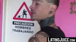 LatinoJuice.com - Kendro & Enzo - Charming guy Kendro fucks hard tattooed Enzo to cur