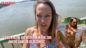Solo Girl Enjoys Risky Locations