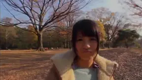 Petite babe Iku Sakuragi sucks and strokes a cock 2