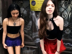Dollscult Lesbian sex in public