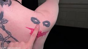 Redhead MILF takes it rough in doggy style and enjoys a tasty blowjob