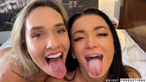 zuzu sweet and briana banderas pussy eating lesbian sex