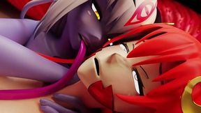 Alice & Miaa - Two Lamias in a Snake Fight