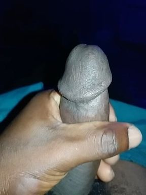 Amateur African Big Black Dick Enjoying in Secret