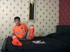 Soccer Socks Masturbation Solo