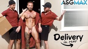 Inked Delivery Hunks Rail Sexy Daddy Client - Blain O'Connor, Bruce Jones, Colt Spence - Hot